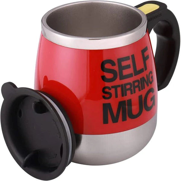 Caneca Térmica Automática Elétrica Magnética Mistura Shake Café Chá 400ML